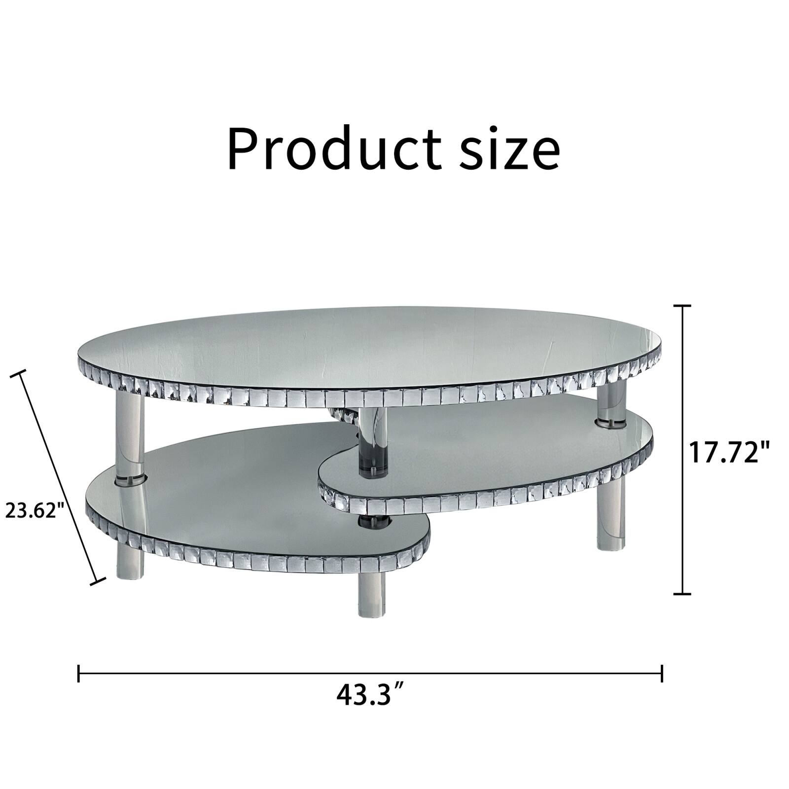 Product size: 17.72" x 23.62" x 43.3"
