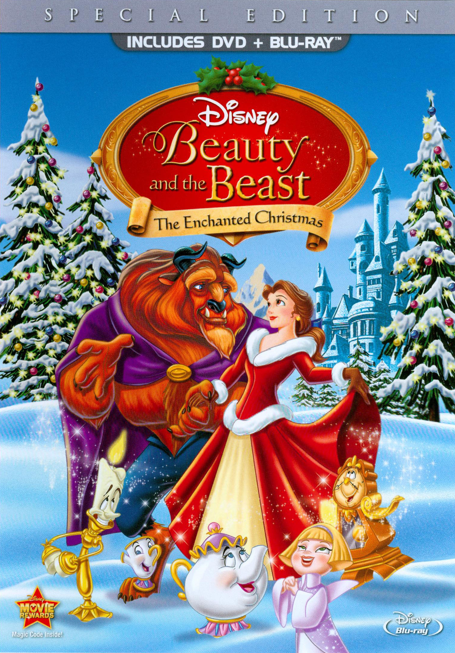 Best Buy: Beauty and the Beast: The Enchanted Christmas [Special Edition]  [2 Discs] [DVD/Blu-ray] [Blu-ray/DVD] [1998]