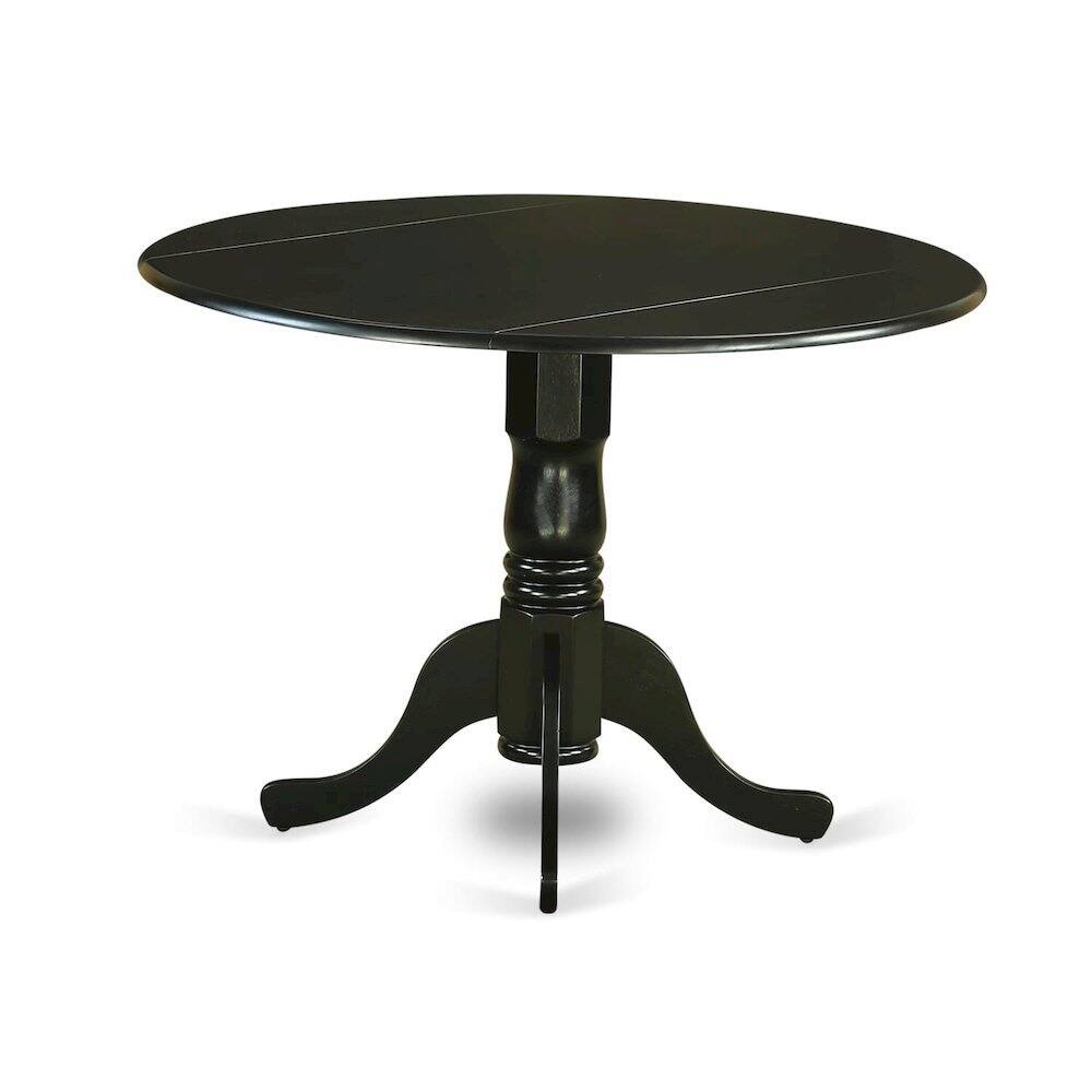 Angle. FurniFact - Round Table - Black.