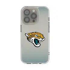 Front. Keyscaper - Linen Logo iPhone Clear Case - 13 mini - Multicolor.