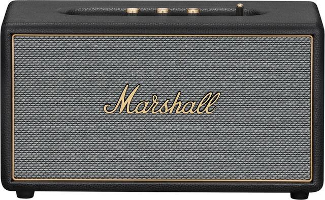 Marshall - Stanmore IV Bluetooth Home Speaker with Volume / Bass / Treble Controls and 3.5 mm Auxilary / RCA Inputs - Black