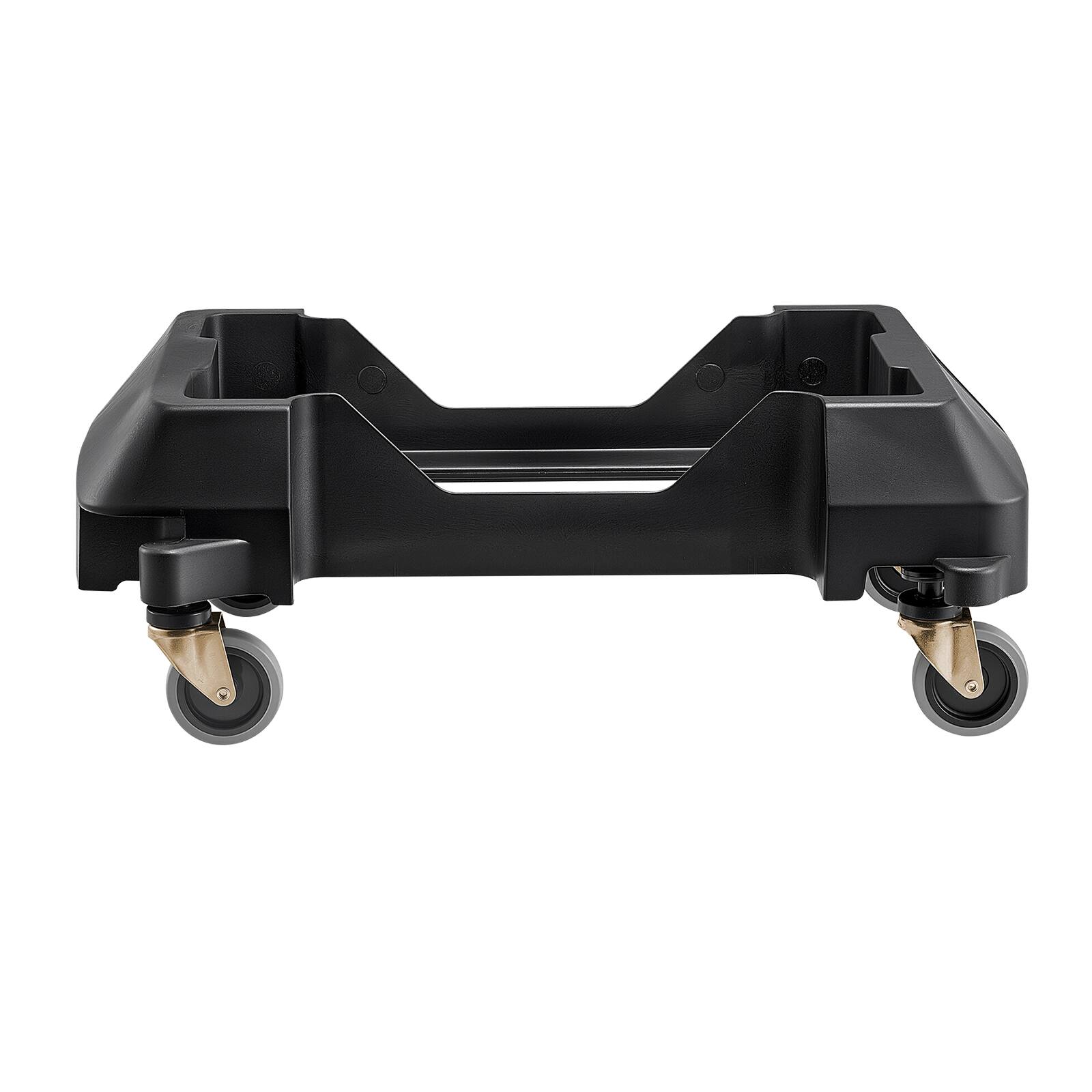 Alt View 5. VEVOR - Trash Can Dolly, Fit 16/23 Gallon Containers, Slim Trash Can Roller Base with 4 Lockable Wheels, 200lbs Weight Capacity - Black.