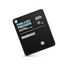 Momax - Rechargeable Bluetooth Tracker, Key Finder IP68 Waterproof, iOS Only Smart Tracking Tag for Luggage, Wallet - Small - Black