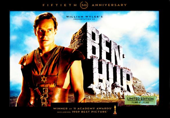  Ben-Hur [Limited Edition] [Fiftieth Anniversary] [5 Discs] [With Books] [DVD]