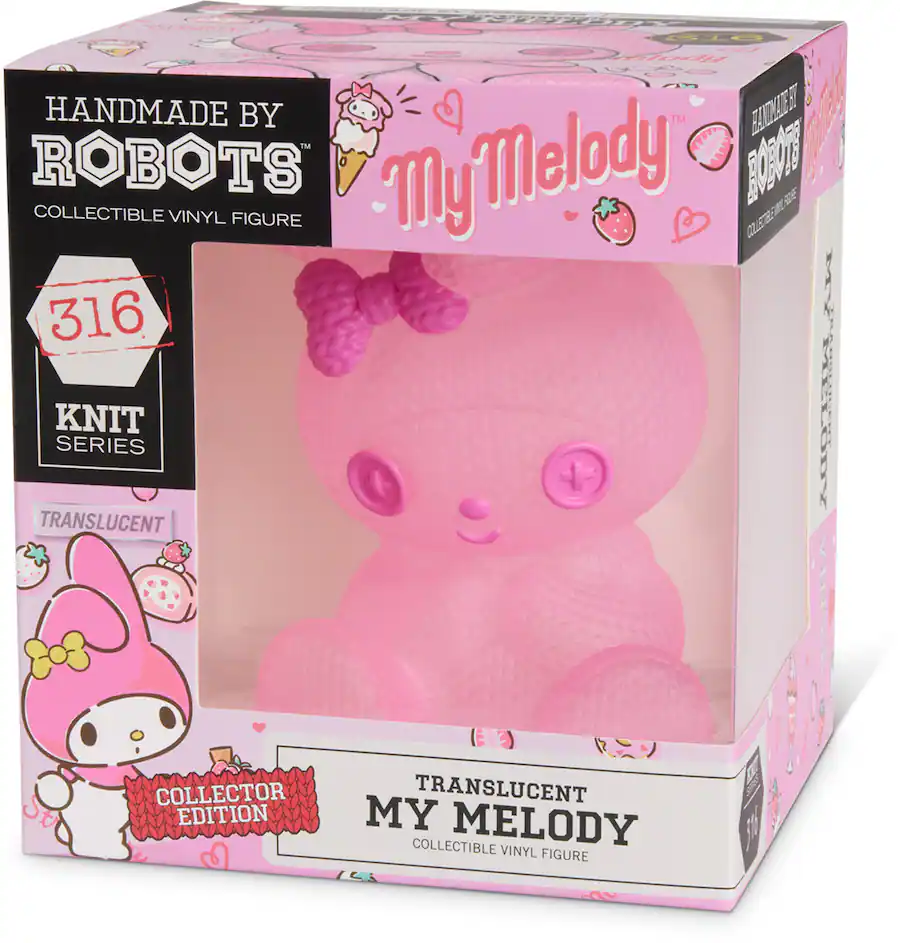 Translucent Minifigure Hello Kitty and Friends My Melody Translucent Limited Edition Vinyl ...