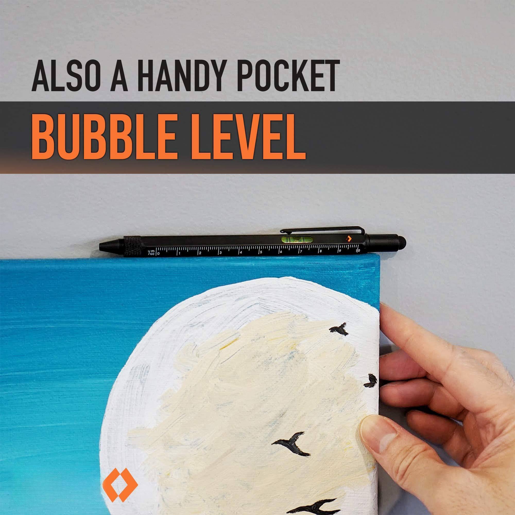 ALSO A HANDY POCKET BUBBLE LEVEL