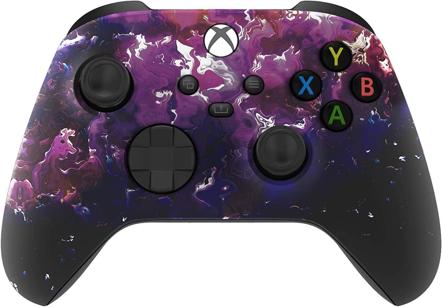 Custom Controllerzz - Xbox Wireless Custom Controller for Xbox One, Xbox Series X, Xbox Series S & PC - Purple Magma - Multi