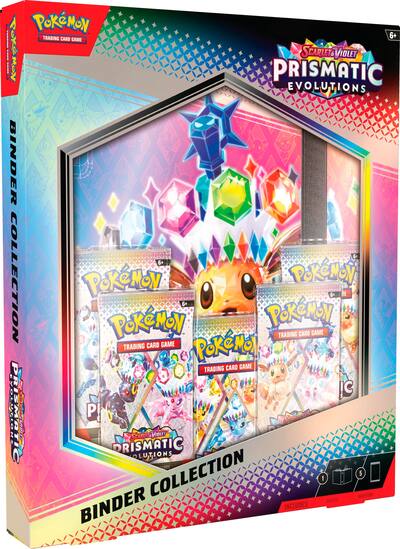 Pokmon Trading Card Game: Scarlet & Violet Prismatic Evolutions Binder Collection 10-10023-101 - Best Buy Pokmon Trading Card Game: Scarlet & Violet Prismatic Evolutions Binder Collection 10-10023-101 - Best Buy