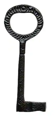 BreeBe - Cast Iron Skeleton Key 3.75" - Black