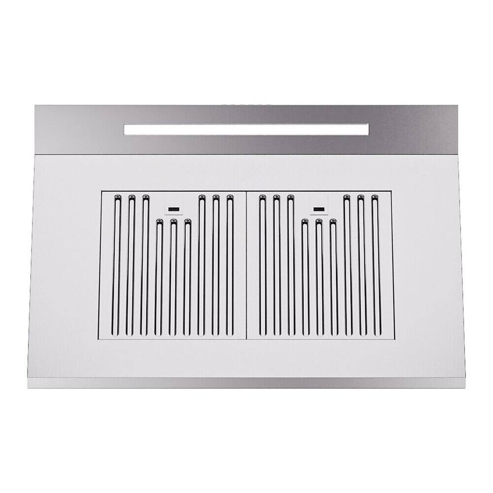 Alt View 2. ILVE - ILVE Professional Plus II Series 30 in. Wall Mount Range Hood with 600 CFM - Stainless Steel.