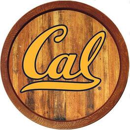 The Fan-Brand - Cal Bears 21'' x 21'' Color Logo Faux Barrel Top Sign - Multicolor