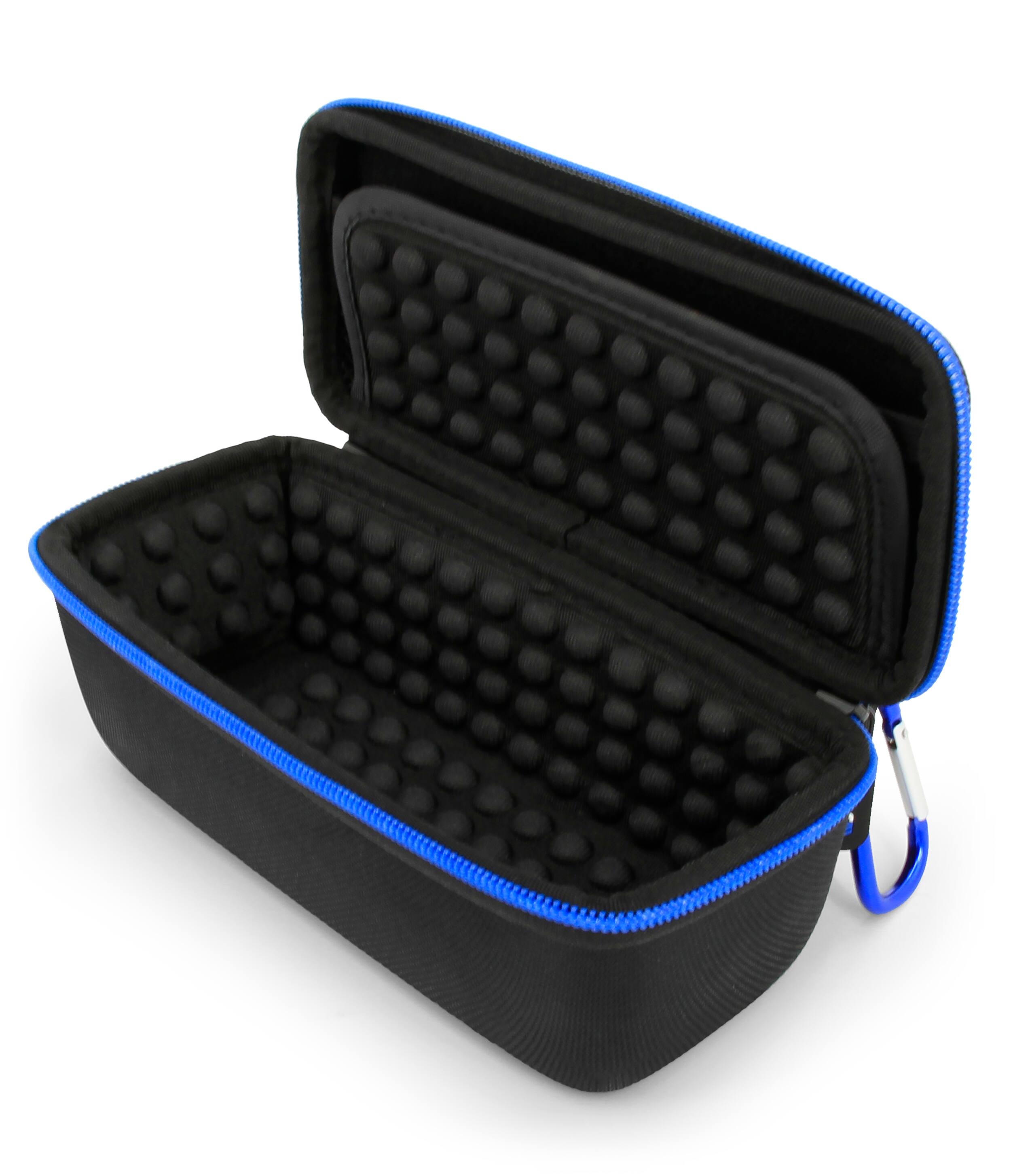 CASEMATIX - Travel Case Fits JBL Grip Portable Wireless Speaker , Impact Resistant Carry Case With Carabiner and Wrist Strap - Black price history on PriceWatchPro