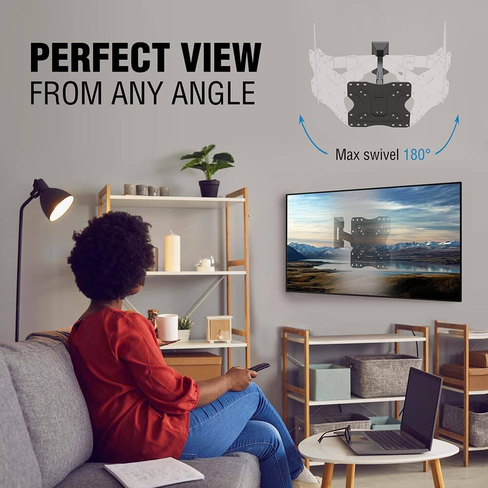 PERFECT VIEW FROM ANY ANGLE

Max swivel 180°