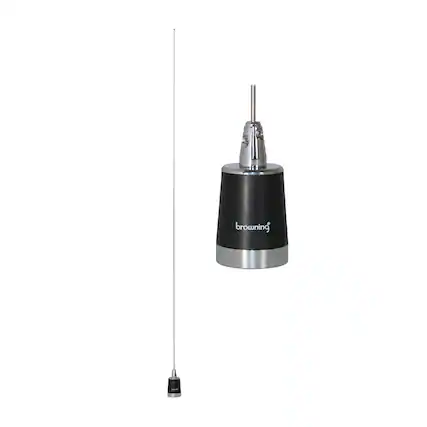 Front. Browning - 200-Watt 133-180 MHz 2.4-dBd Gain No Ground Plane VHF Antenna NMO Mount BR-159 - Stainless Steel.