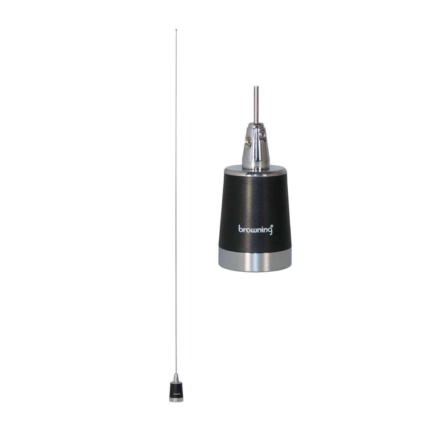 Front. Browning - 200-Watt 133-180 MHz 2.4-dBd Gain No Ground Plane VHF Antenna NMO Mount BR-159 - Stainless Steel.