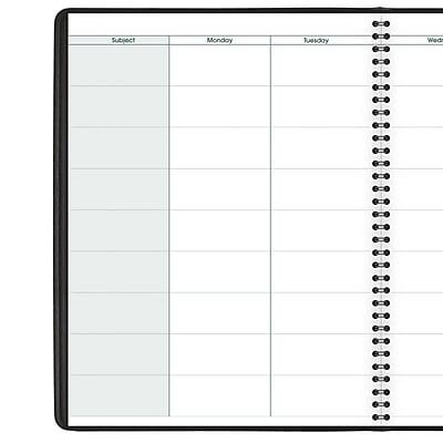 Subject | Monday | Tuesday | Wednesday