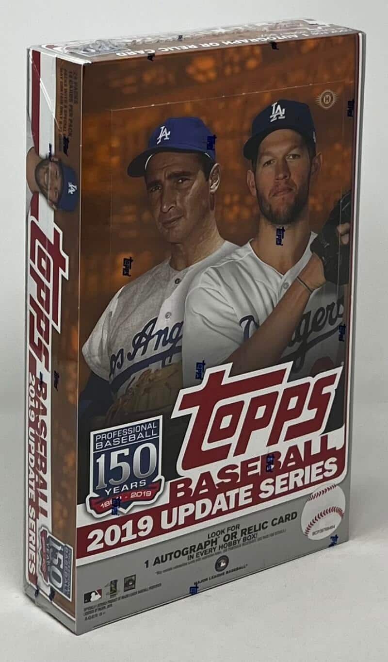 2019 Topps Update Series Baseball Hobby Box