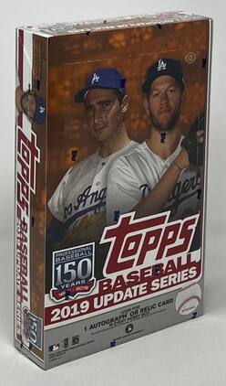 2019 Topps Update Series Baseball Hobby Box