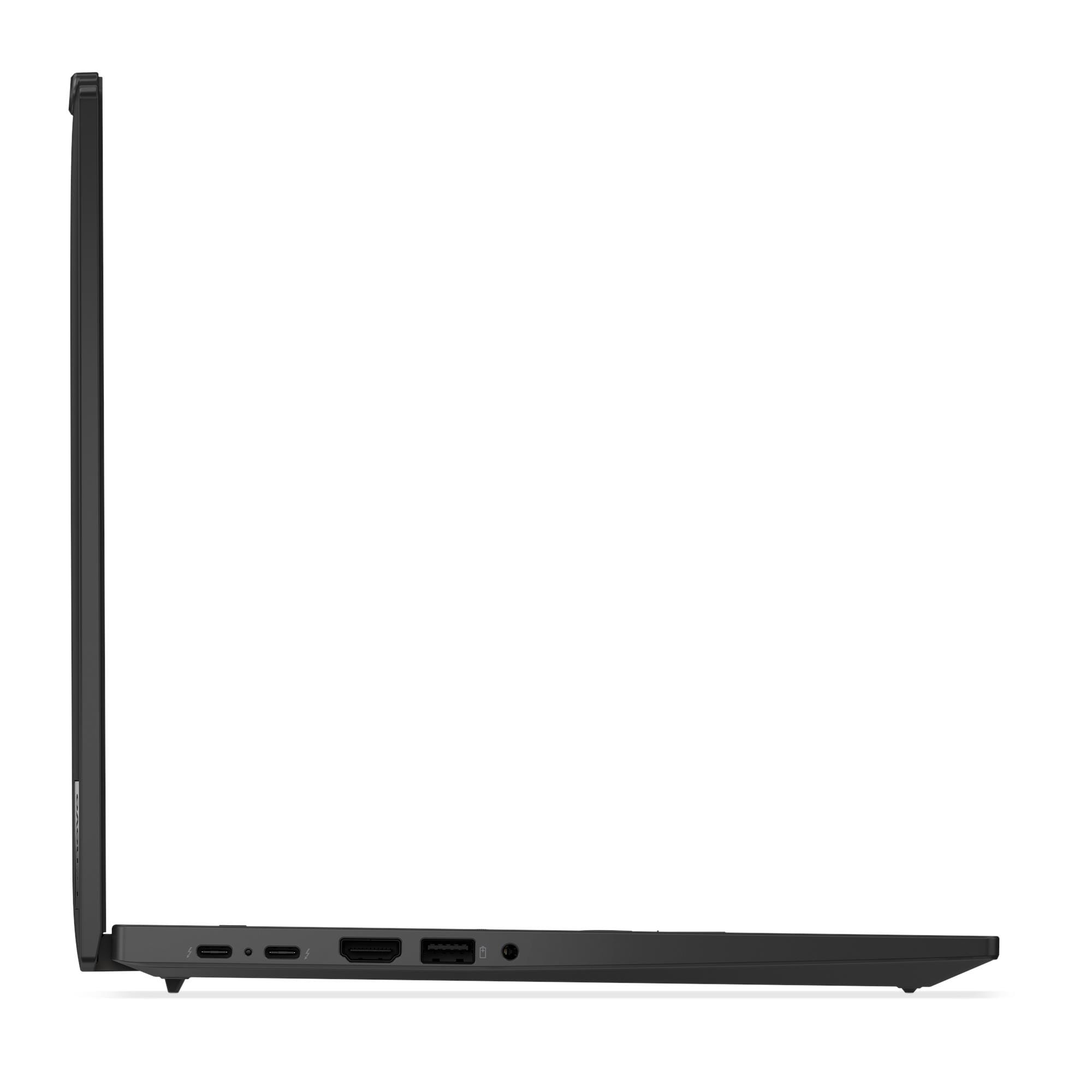 Alt View 8. Lenovo - ThinkPad T14 Gen5 Laptop - 14" FHD+ Touchscreen- Intel Core Ultra 5 - 16GB RAM - 512GB SSD – Fingerprint– Win 11 Pro - Black.