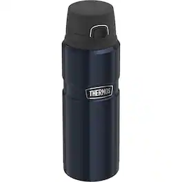 Thermos - 24 oz. Stainless King Vacuum Insulated Water Bottle- Matte Midnight Blue - Matte Blue