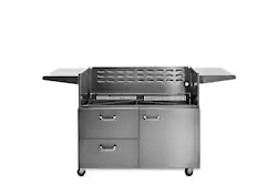 Storage Cart for Lynx 42" wide Grills - Stainless Steel - Front_Zoom