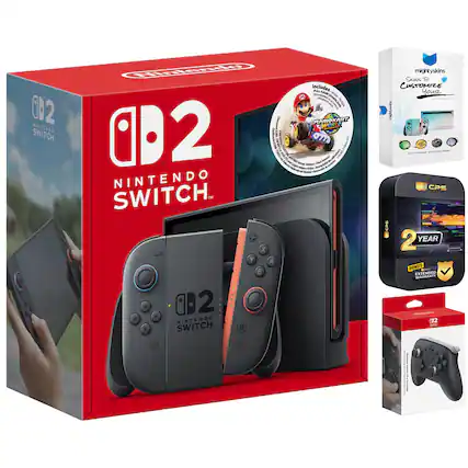 Sure, here is the corrected and grouped text:
---
**Nintendo Switch - CD2**
- **Includes:**
- Mario Kart 8 Deluxe Game
- MightySkins - Customizable Skins
- CPS 2 Year Extended Warranty
- **Features:**
- Mario Kart 8 Deluxe Game
- MightySkins - Customize Your Console
- CPS 2 Year Extended Warranty
- **Controls:**
- X, Y, A, B
- L, R, ZL, ZR
- Home, Capture, Power
- **Additional Items:**
- CD2 Controller
---
This text is organized to reflect the contents and features of the Nintendo Switch CD2 package.