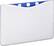 Angle Standard. Studio C - Teed Off Collection Skinny Sleeve for 13" Apple® MacBook Air® - White/Blue.