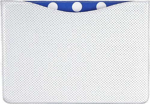  Studio C - Teed Off Collection Skinny Sleeve for 13&quot; Apple® MacBook Air® - White/Blue