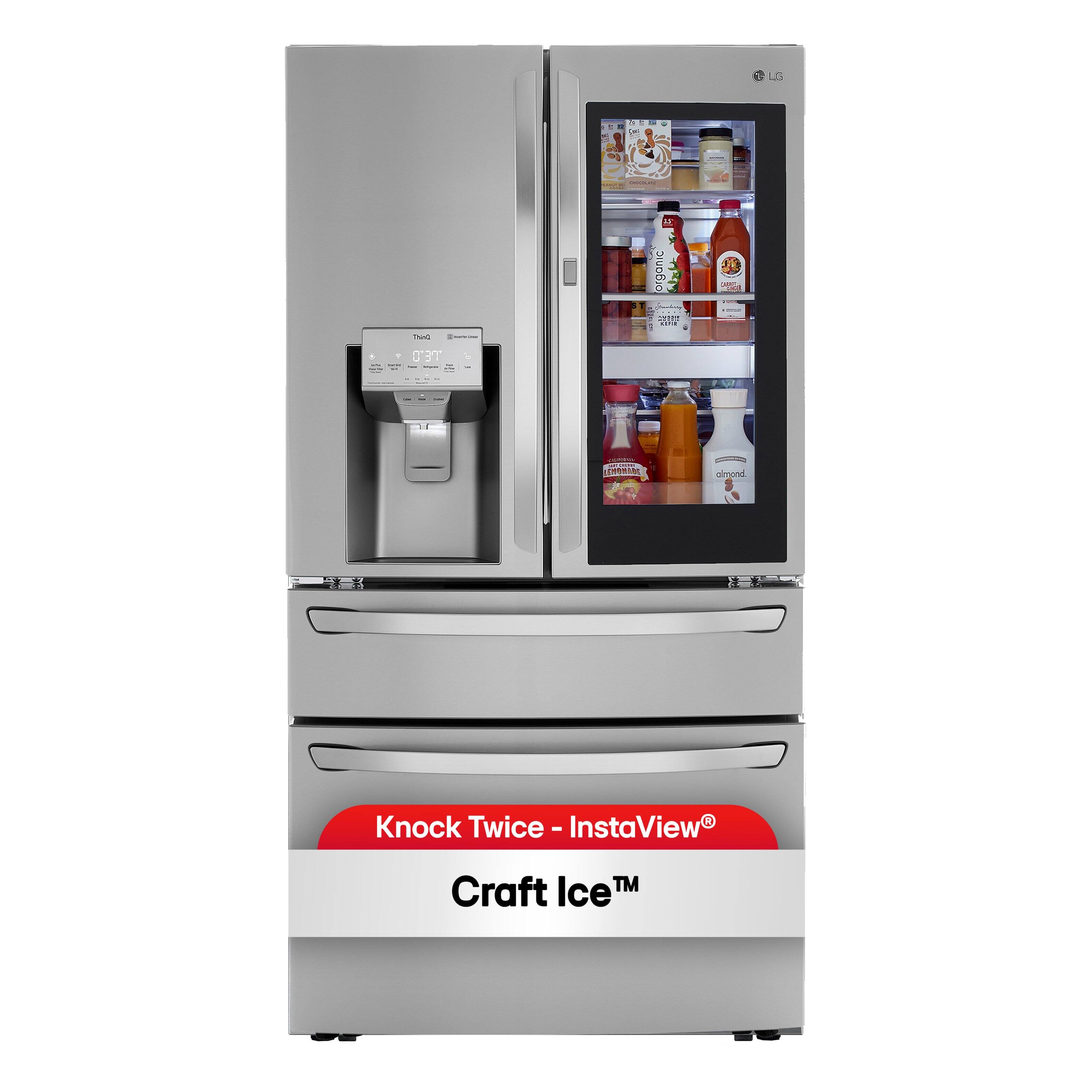 Knock Twice - InstaView®  
Craft Ice™