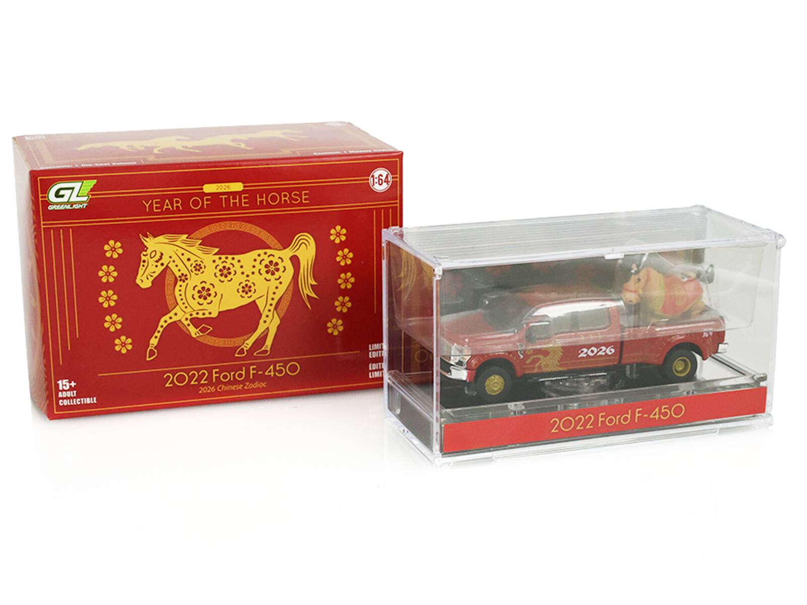 VT 2026 GL OF THE HORSE GRIEAUANT YEAR 1:64 15+ ADULT COLLECTIBLE 2022 Ford F-450 Chinese Zodiac 2026 LIMITED EDITION
