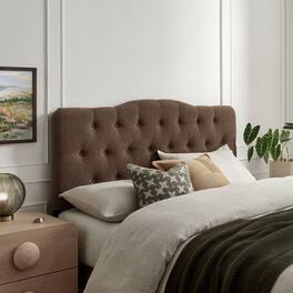 Annabel Upholstered Headboard by Modway - Cocoa