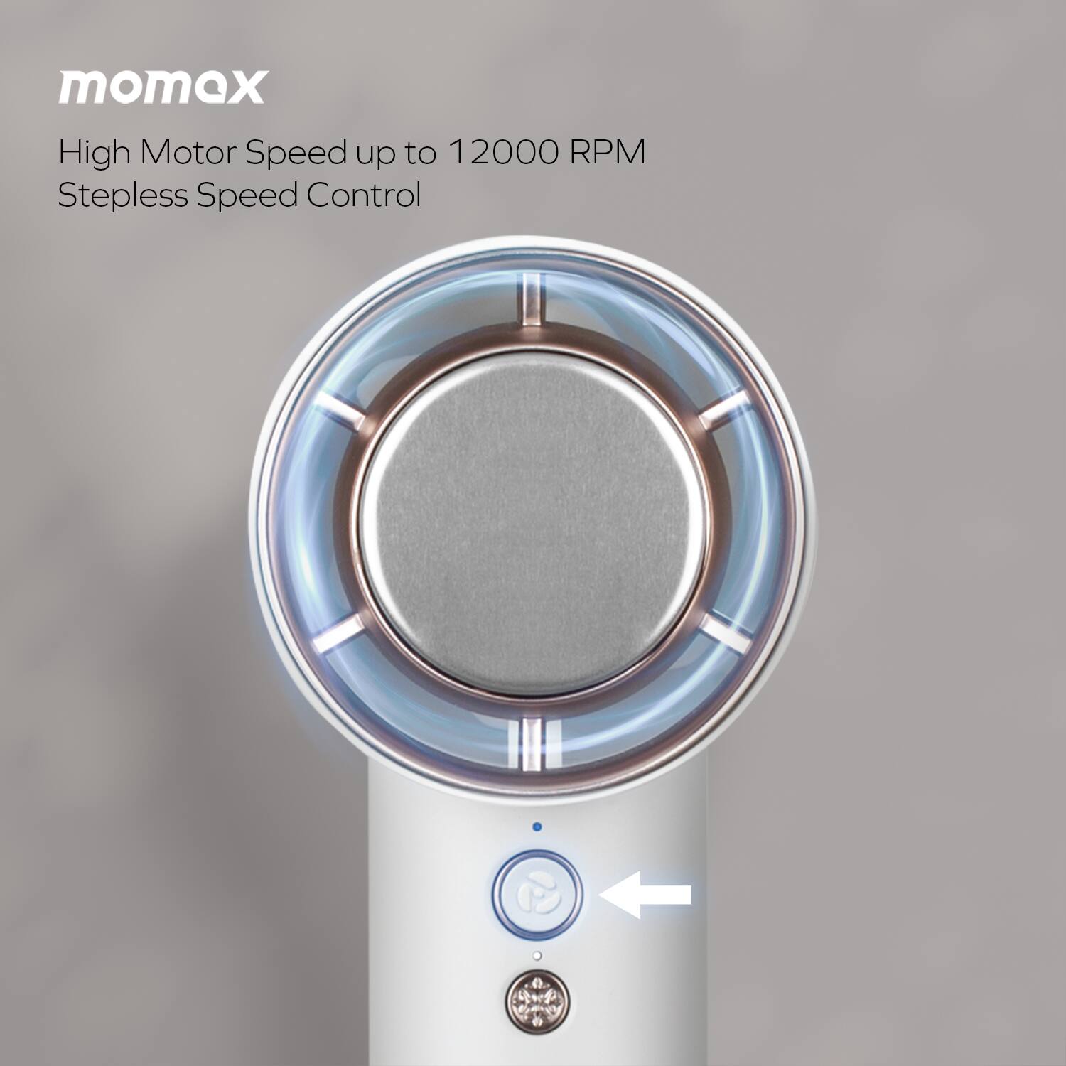 momax  
High Motor Speed up to 12000 RPM  
Stepless Speed Control