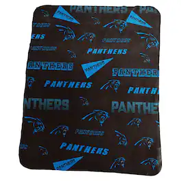 Logo Brands - Carolina Panthers 50" x 60" Classic Fleece Blanket - Multicolor