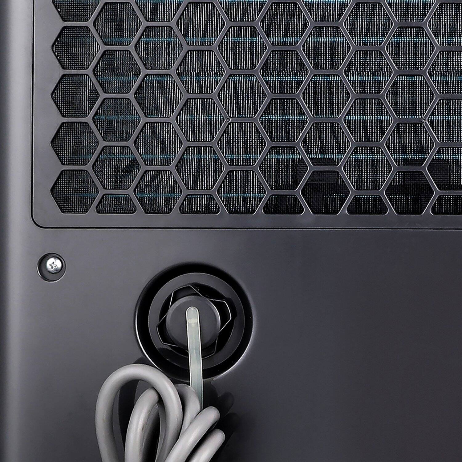 Alt View 9. Hisense - Hisense 50 Pint Dehumidifier with Pump in Black - Black.