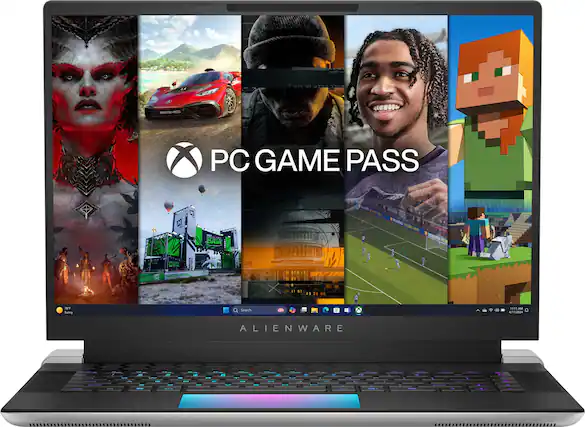 PC Game Pass Alienware Laptop.