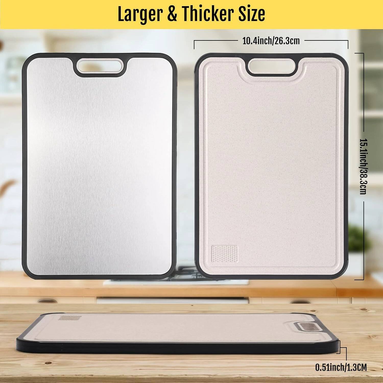 Larger & Thicker Size

10.4inch/26.3cm  
15.1inch/38.3cm  
0.51inch/1.3CM