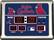 Front Standard. Team Sports America - St. Louis Cardinals Scoreboard Alarm Clock.