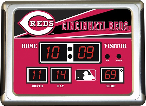 Best Buy: Team Sports America Boston Red Sox Scoreboard Clock MLB0127-707