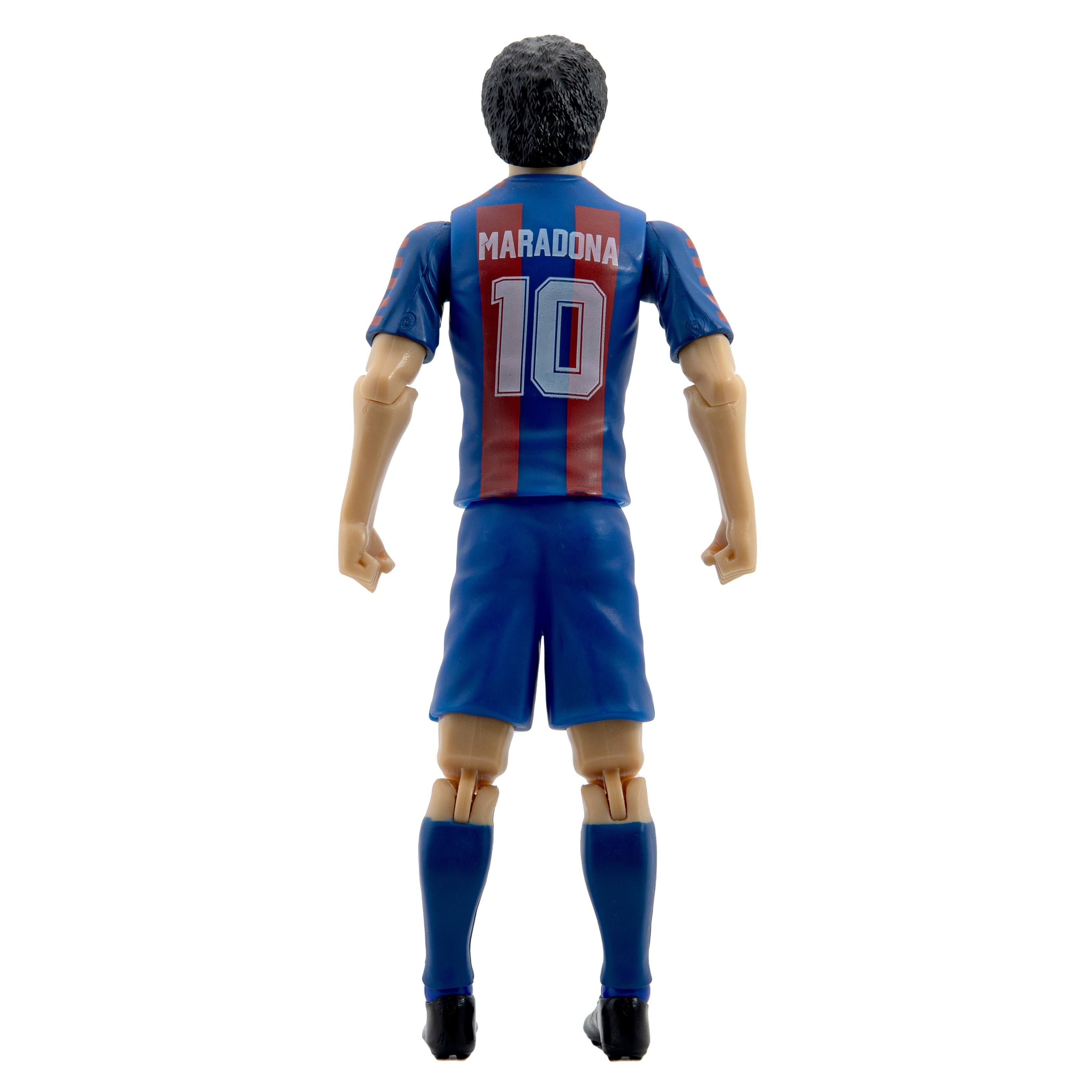 Alt View 1. Banbo Toys - Banbo Toys SOCKERS Legends FC Barcelona Diego Maradona 8" Collectible Soccer Action Figure.