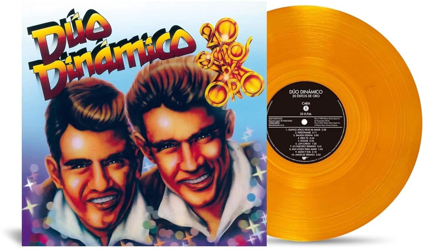 Dúo Dinámico - 20 Exitos De Oro - Gold Vinyl   - VINYL LP price history on PriceWatchPro