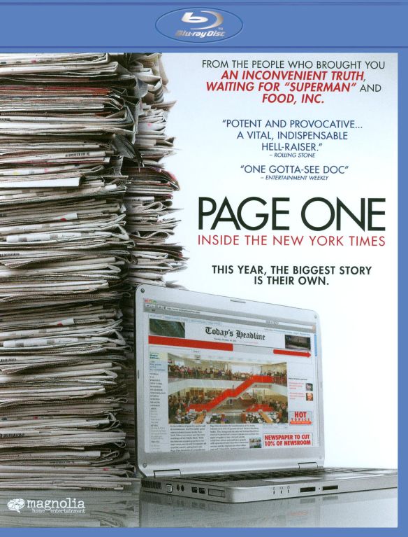 Page One: Inside the New York Times [Blu-ray] [2010]