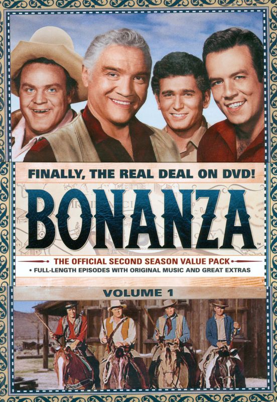  Bonanza: The Official Second Season, Vols. 1 and 2 [9 Discs] [DVD]