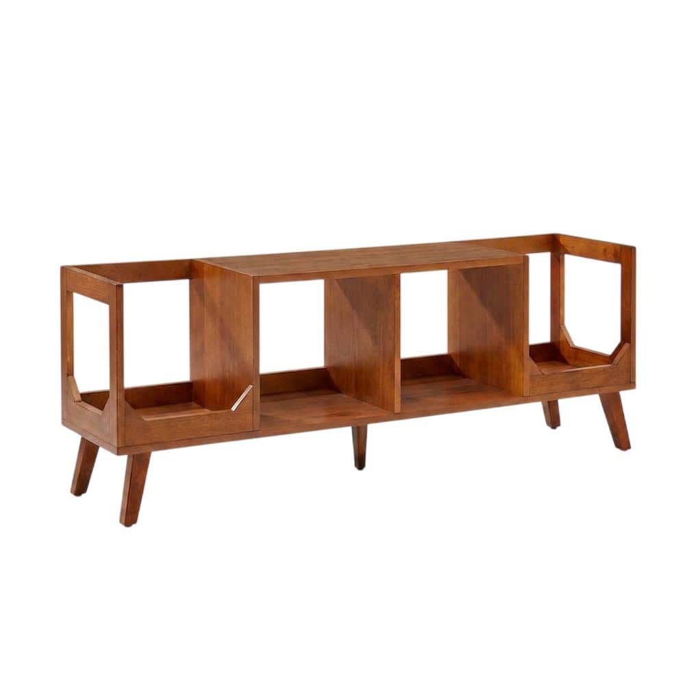 Crosley Furniture - Asheville Low Record Player Stand With Vinyl Storage - Walnut price history on PriceWatchPro