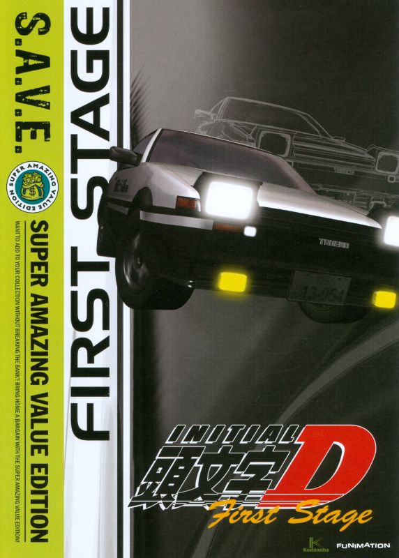 INITIAL D: FIRST Stage season 1 / NEW anime on DVD from Funimation $30.00 -  PicClick