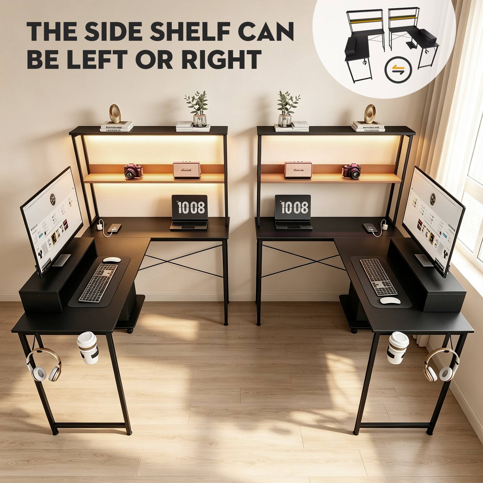 THE SIDE SHELF CAN BE LEFT OR RIGHT

timestrome 18:00

COMPASS ESSUDOOGYP

1008

1008