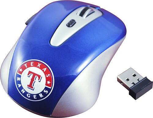 Front Standard. Wild Sales - Texas Rangers Wireless Mouse.