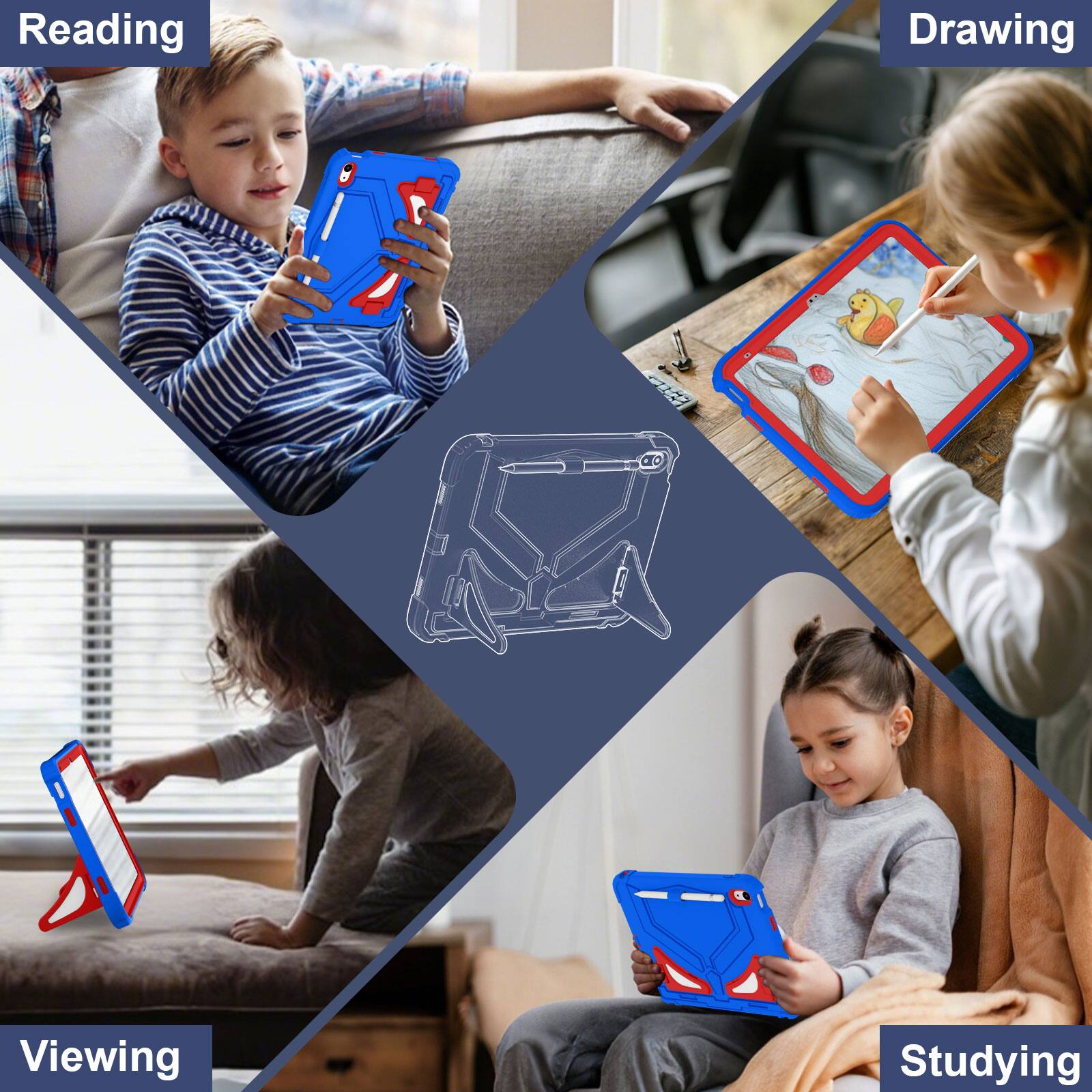Reading  
Drawing  
Viewing  
Studying