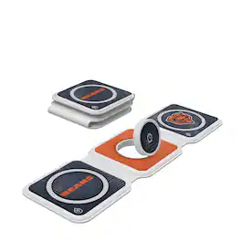 Keyscaper - Chicago Bears 3-in-1 Foldable Charger - White