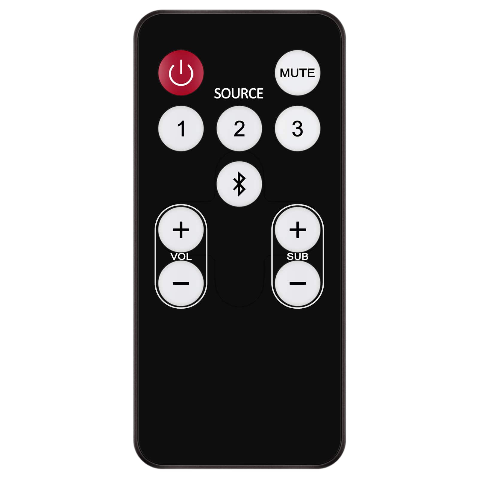 ALLIMITY - Replacement Remote Control RE15031, Fit for POLK Home theater system SB5000IHT 6500 5000 3000 6500BT 6000 2000 4000 9000 - Black price history on PriceWatchPro