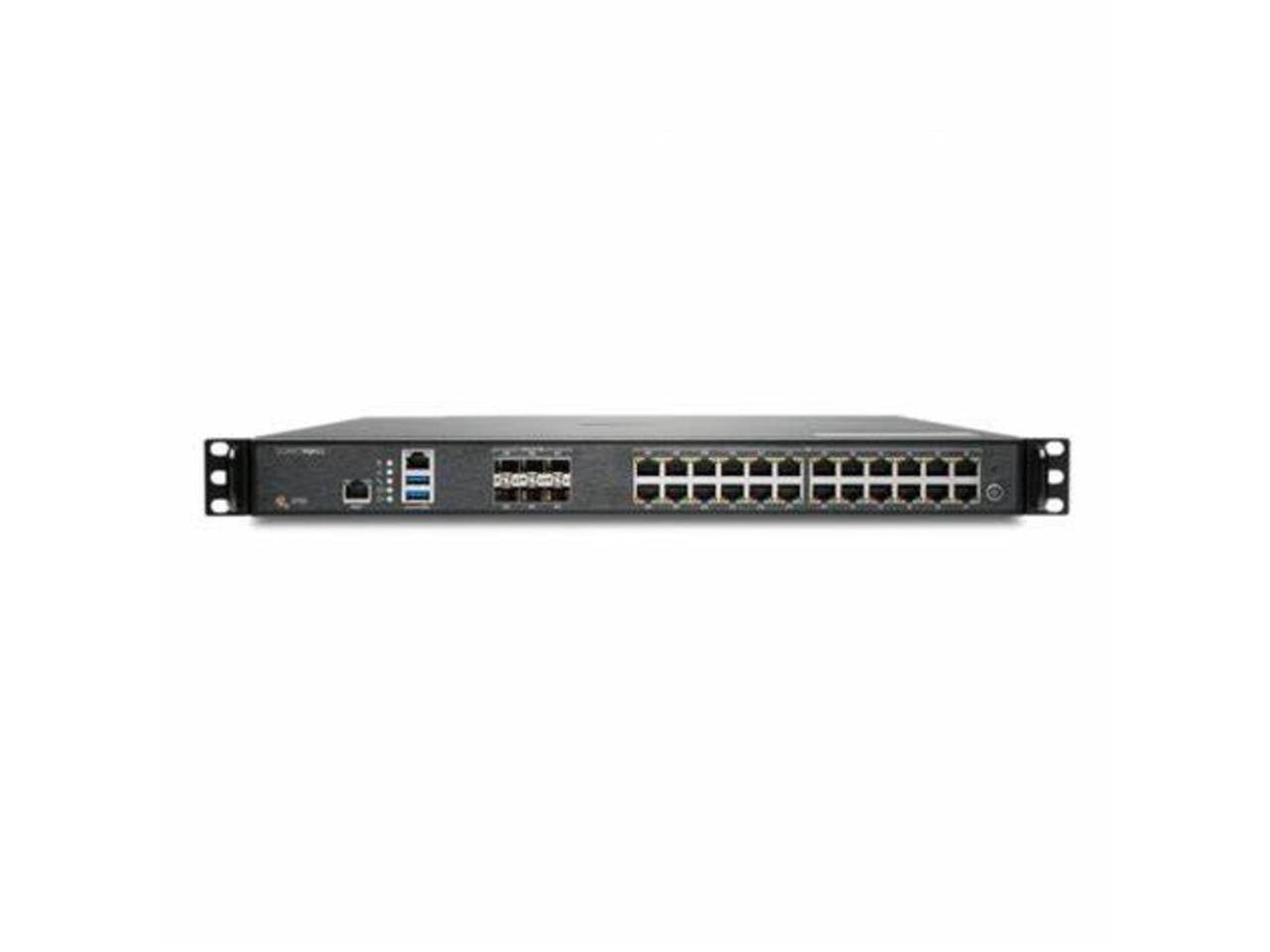 Front. SonicWall - SonicWall NSa 4700, Network Security Appliance Only | 02-SSC-4328 - Black.